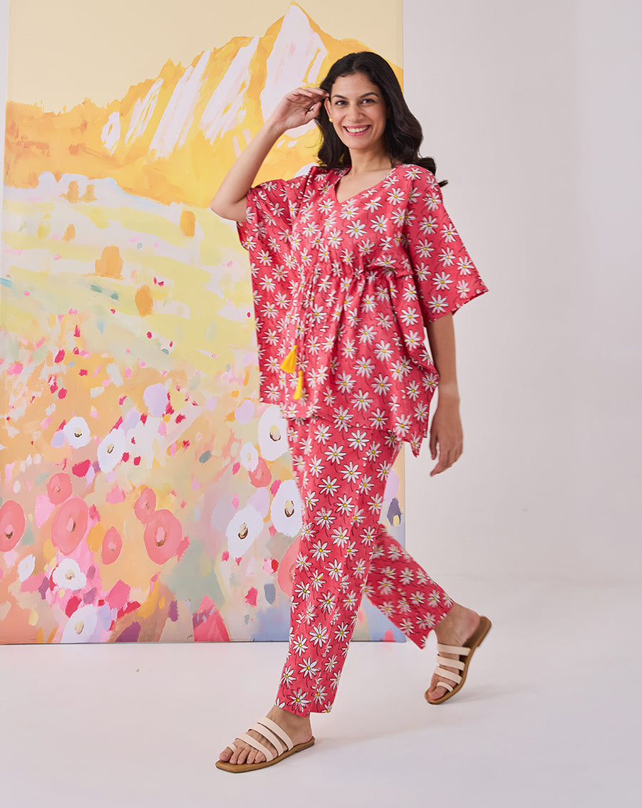 Whoopsie Daisy Chill Jams Cotton Co-ord Set