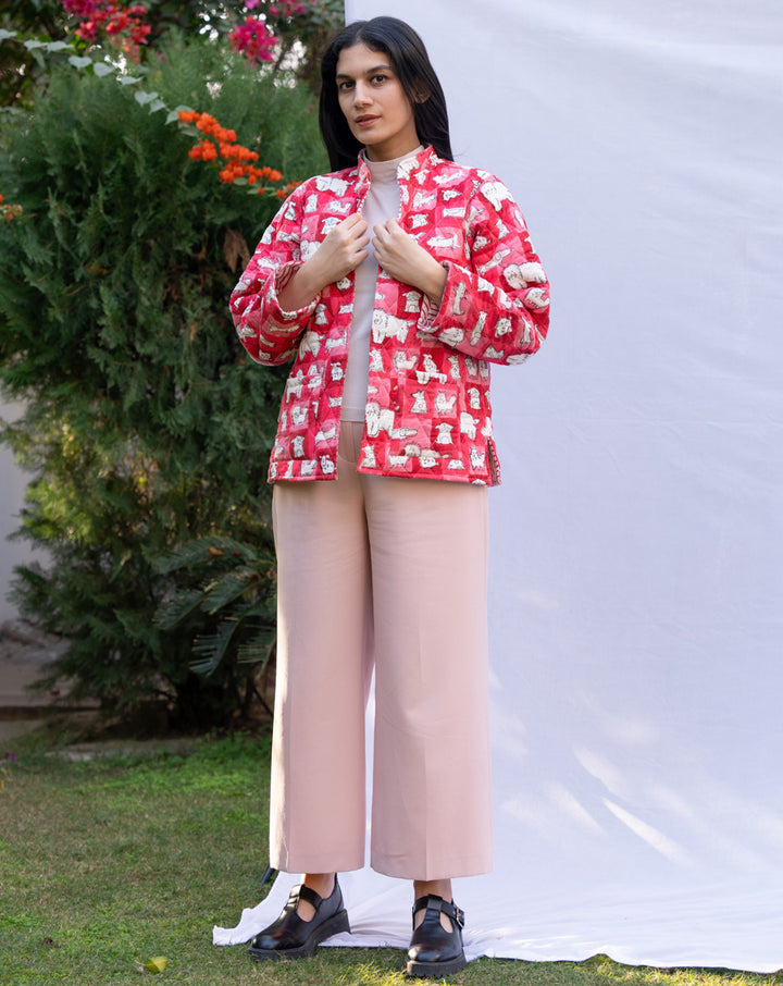 Woof Quilted Winter Jacket