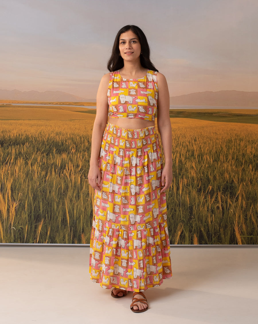 Woof Skords - 2 in 1 Skirt & Top Co-ord Set