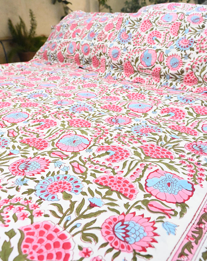 Bagh Cotton Bedsheet - King Size only