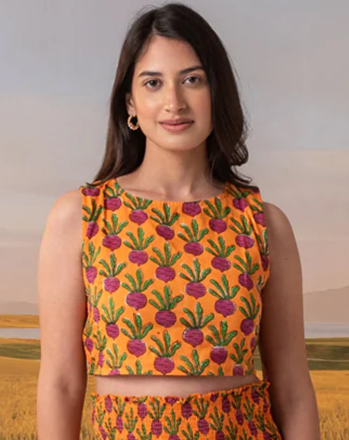 Beet-the-Root Cotton Top