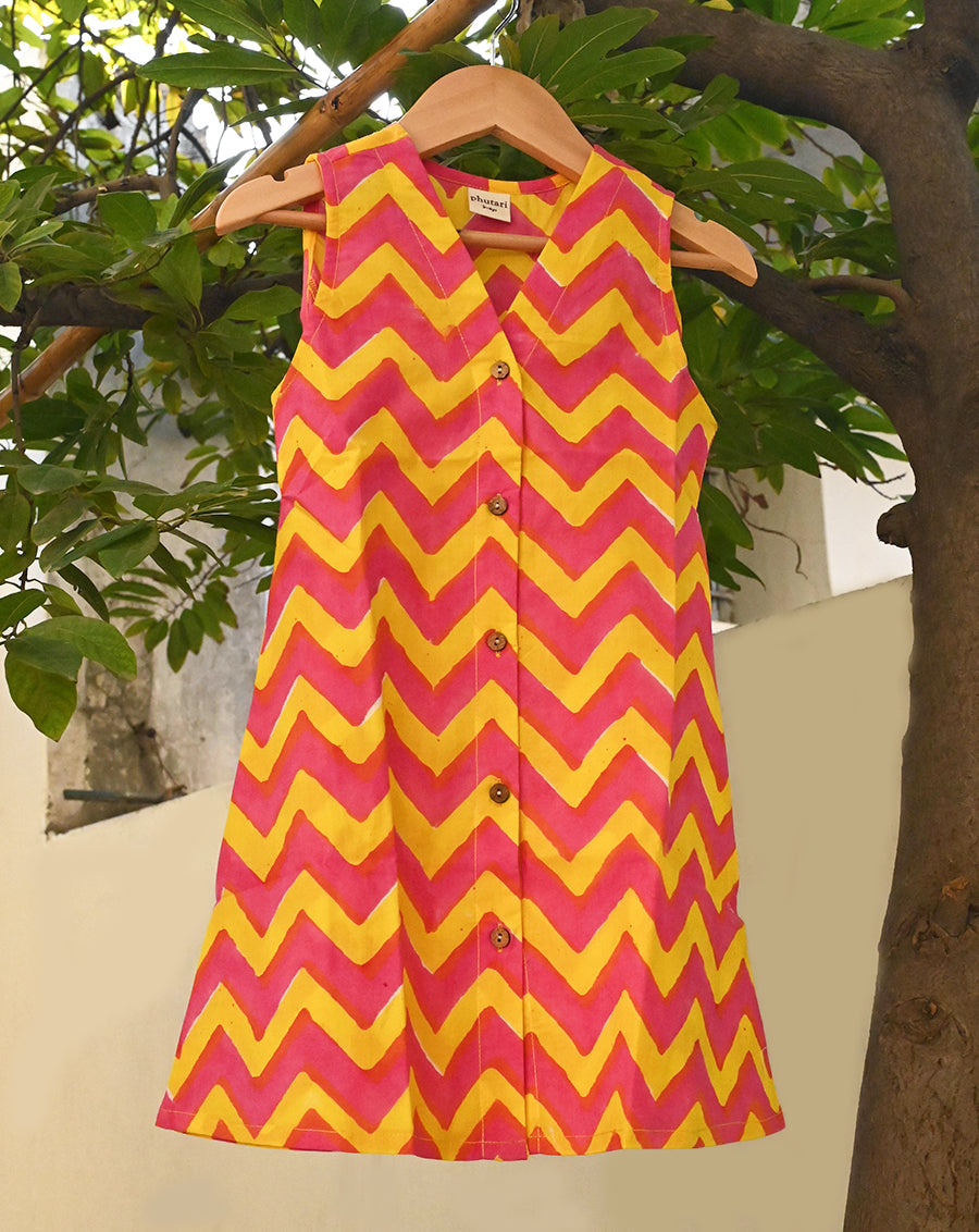 Designer Caftan Dress For Kids