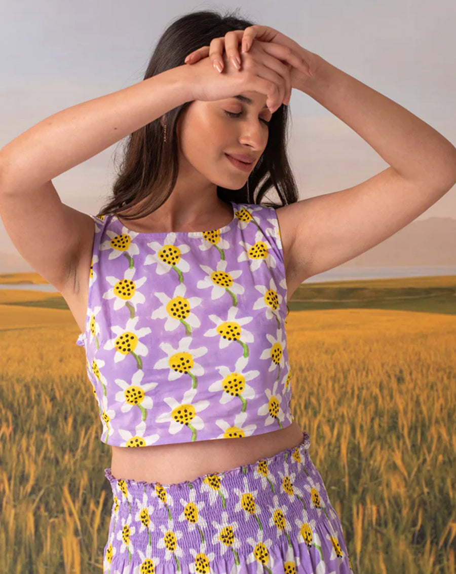 Daffodil Cotton Top