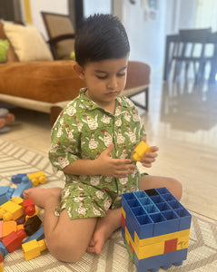 Kuk-Doo-Koo Shortees - Soft Cotton Shirt & Shorts Set for Kids