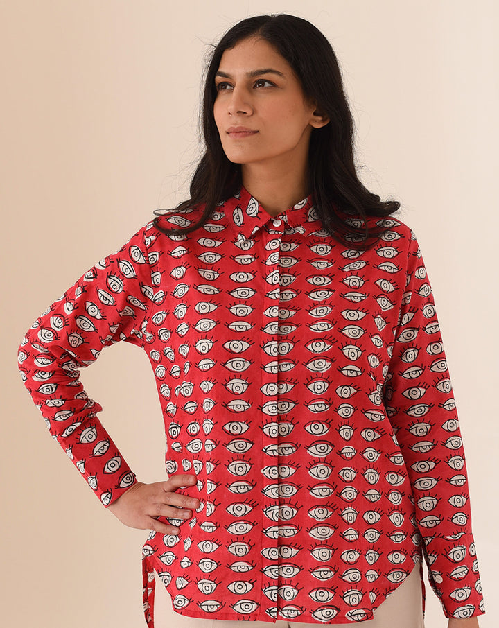 Nazarbattu Oversized Women's Shirt