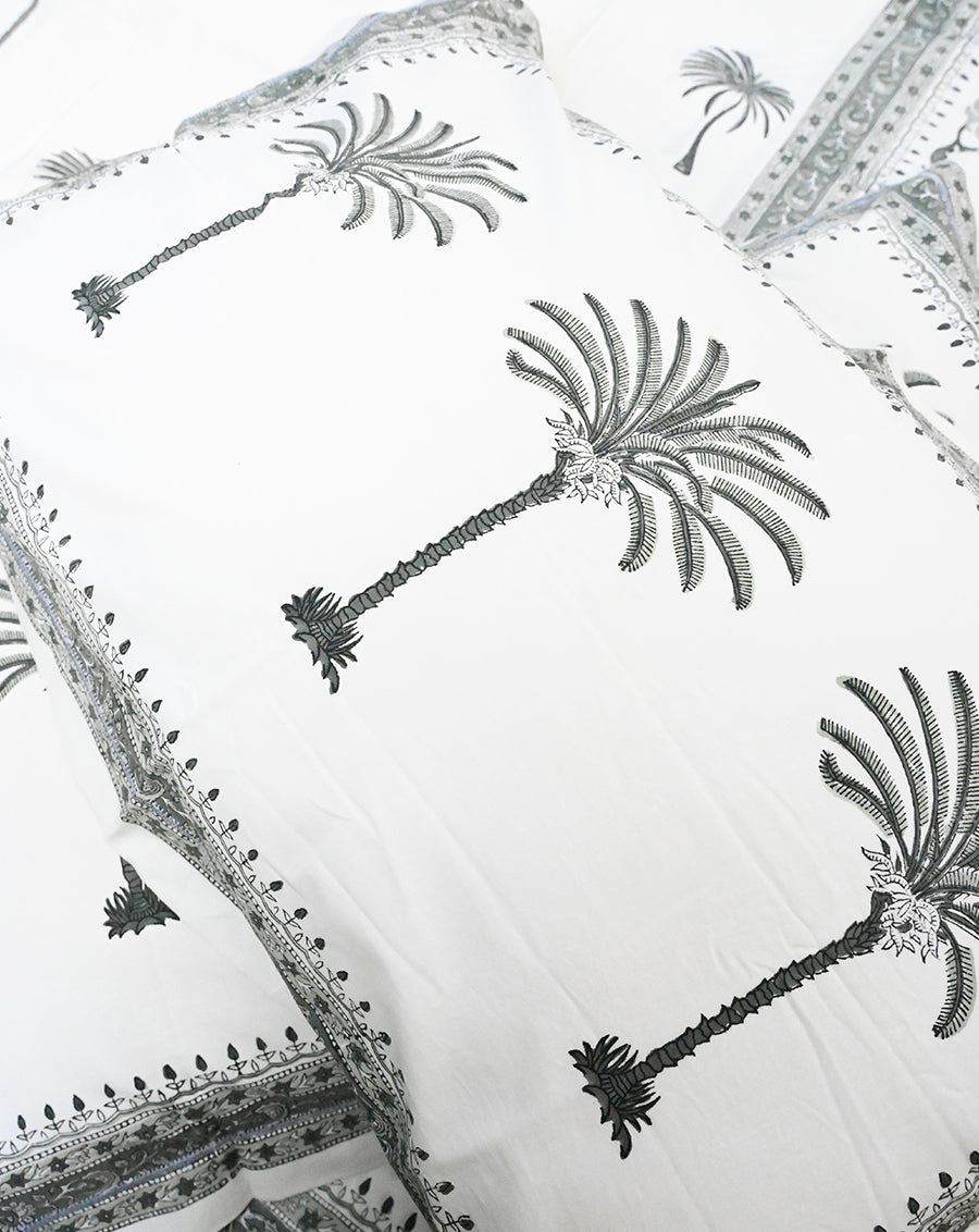 Palm Tree Cotton Premium Bedsheet
