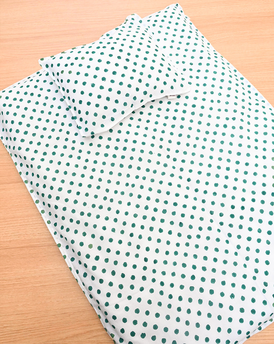 Polka Dots Cotton Bedding Set