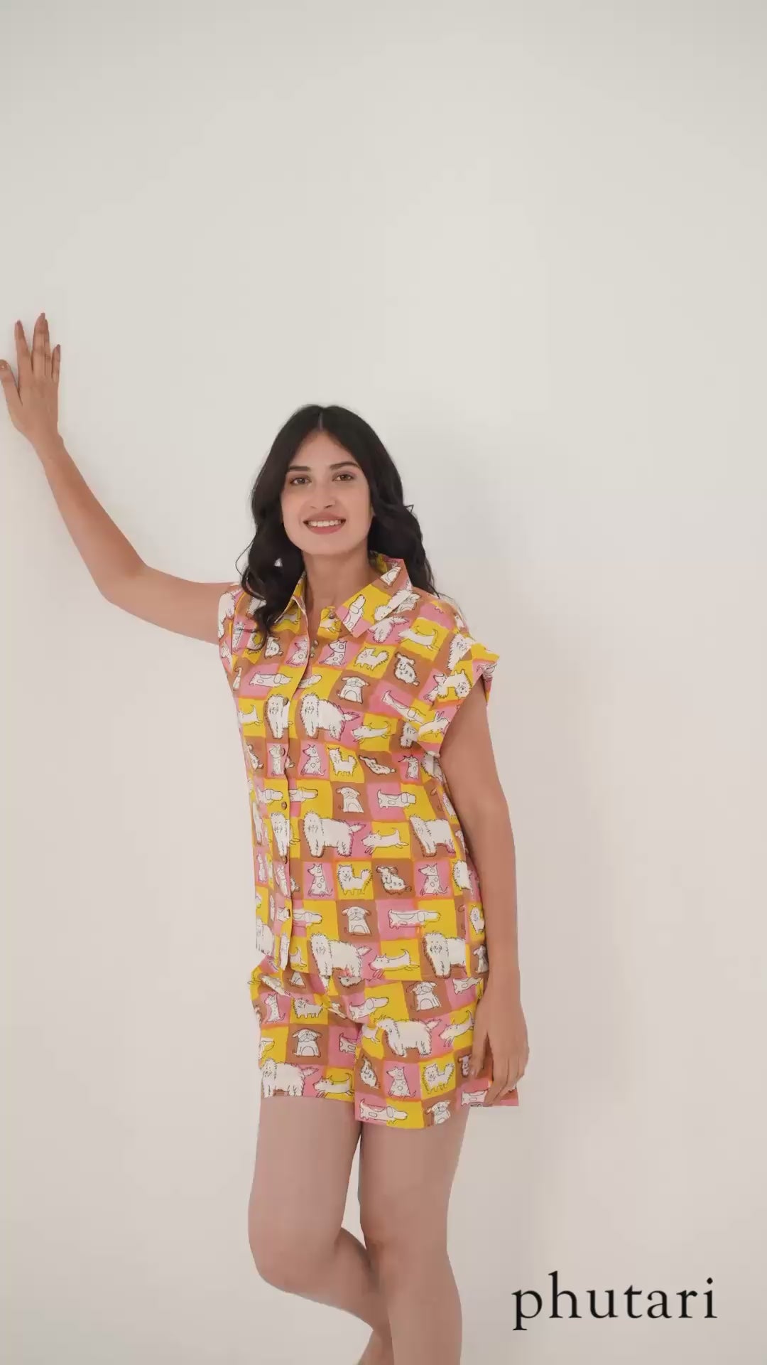 Woof Shortees - Soft Cotton Loungewear