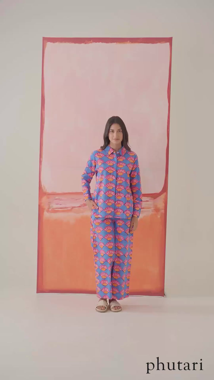 Seashells Cotton Co-ord Set