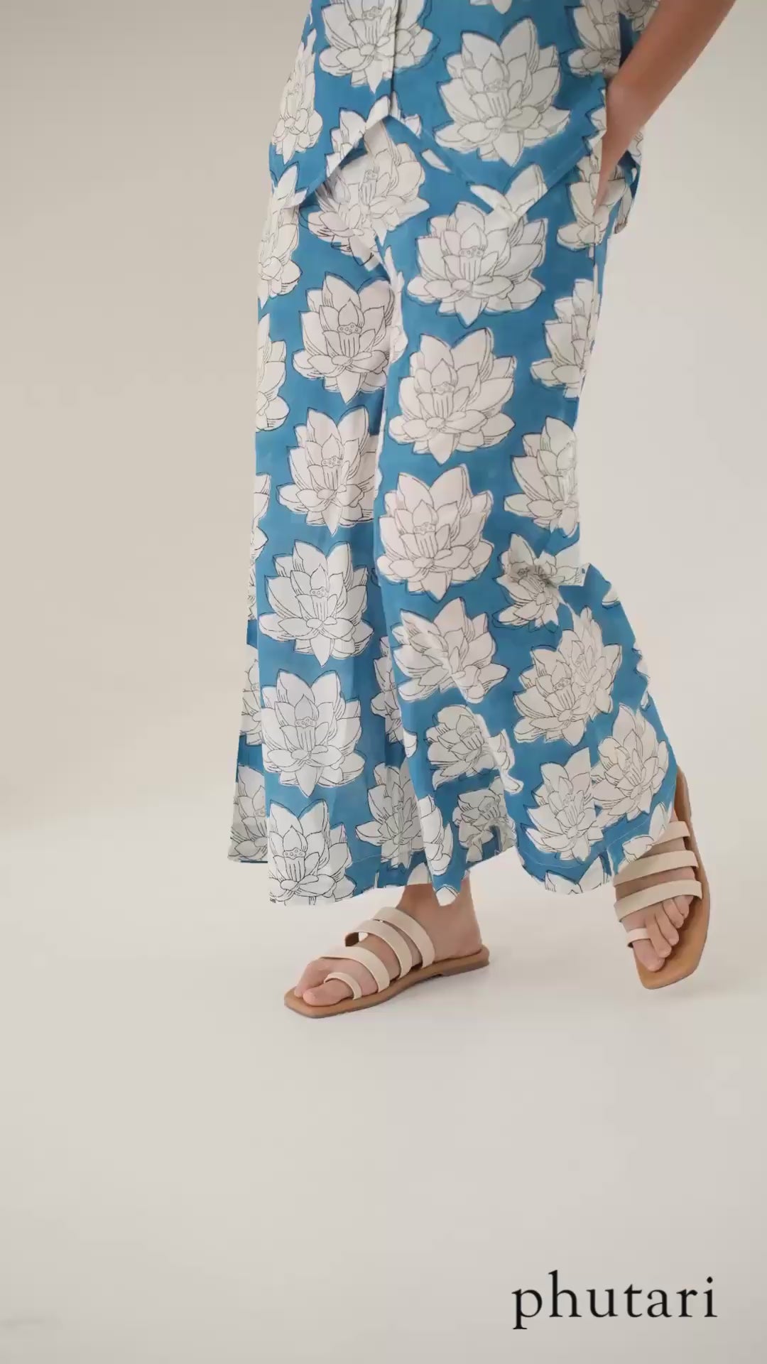Mallika Waistcoat Cotton Co-ord Set