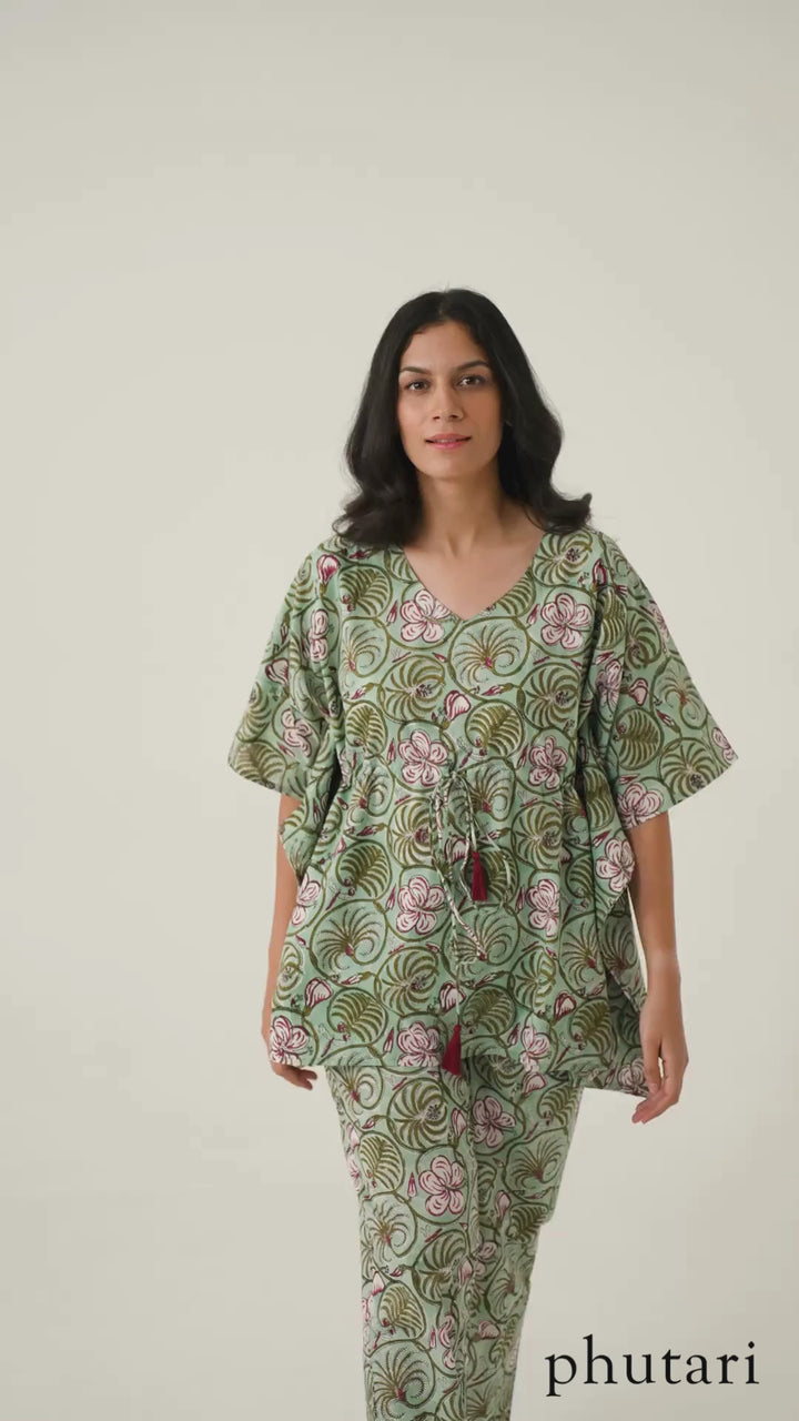 Dhoosar Bagh Chill Jams Cotton Co-ord Set