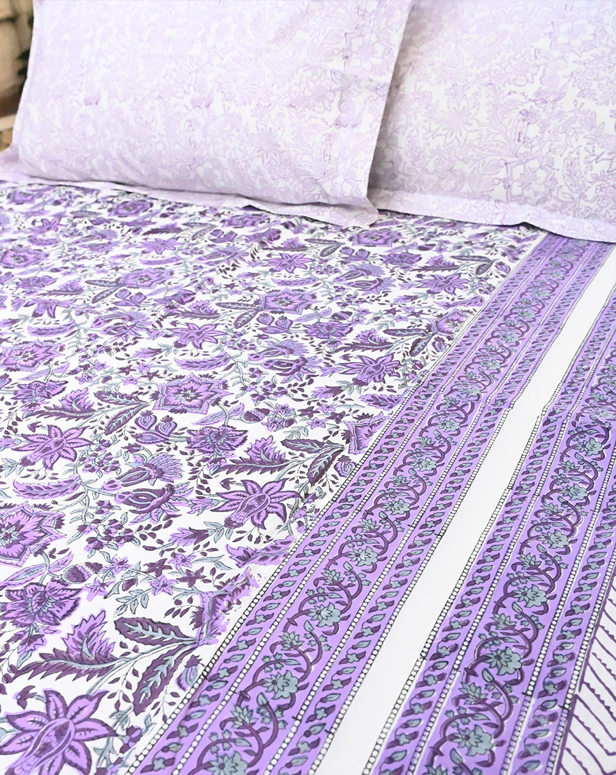 Lavender Cotton Bedsheet 2.0