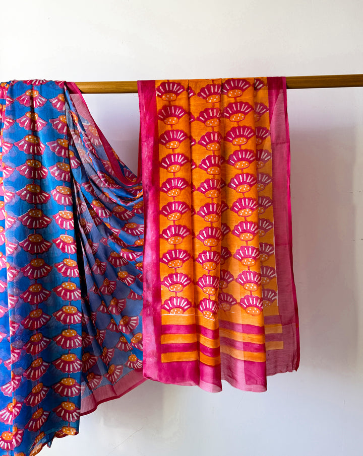 Seashells Chanderi Saree