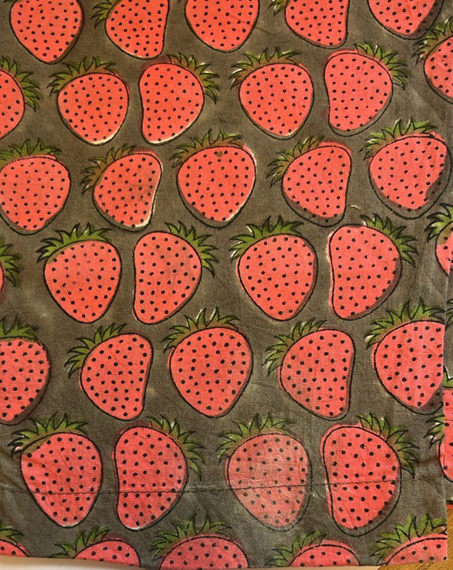 Strawberry Cotton Pyjama- Minor Defect PJ-K3