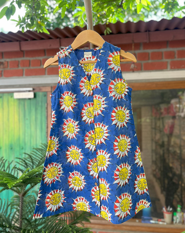 Sunburn Cotton Dress for Girls