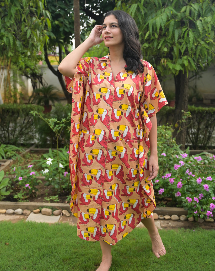 Toucan BeeBee Kaftan Shirt