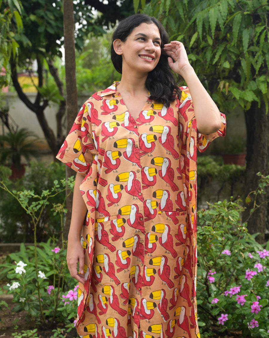 Toucan BeeBee Kaftan Shirt