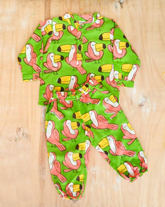 Toucan Cotton Kurta Pyjama Set for Kids