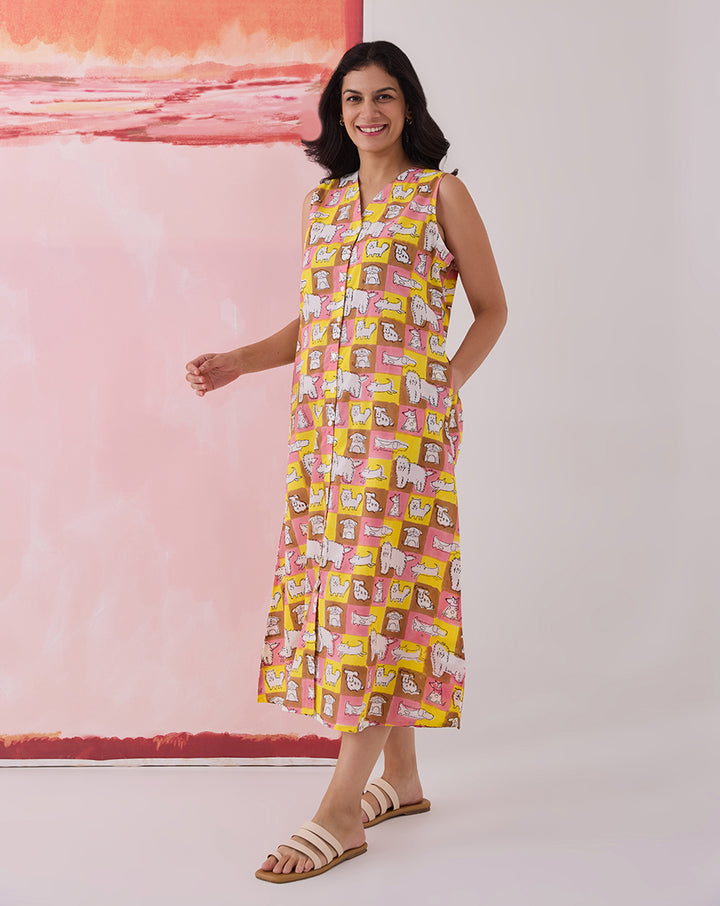 Woof Long Rachel Dress