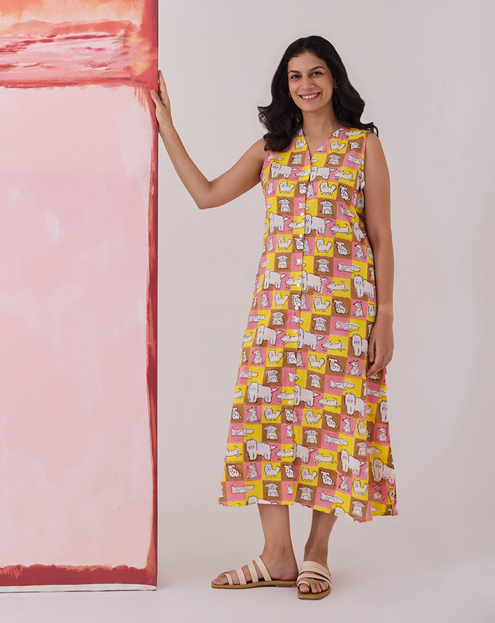 Woof Long Rachel Dress