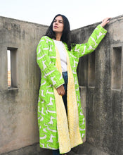 Load image into Gallery viewer, Agar Magar Aatam Sukh - Quilted Winter Jacket
