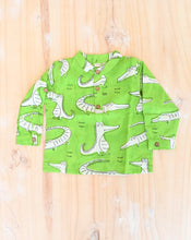 Load image into Gallery viewer, Agar Magar Green Cotton Kurta Pyjama Set for Kids
