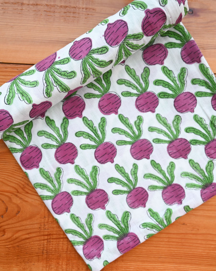 Beet the Root GOTS Certified Organic Cotton Swaddle