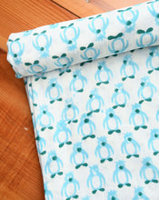 Load image into Gallery viewer, Blue Penguin GOTS Certified Organic Cotton Swaddle
