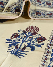 Load image into Gallery viewer, Vanaspati Hand Block Printed Cotton Reversible Dohar - Medium
