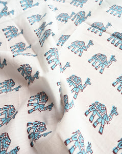 Camel GOTS Certified Organic Cotton Swaddle