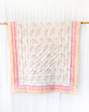 Load image into Gallery viewer, Cat-A-Pillar Reversible Cotton Quilt
