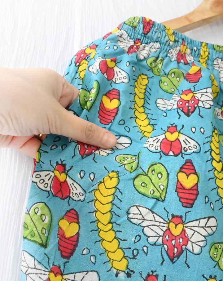 Cat-A-Pillar Chill Jams Cotton Co-ord Set
