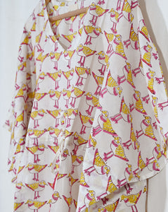 Chirping Birdies Chill Jams - Soft Cotton Pyjama Set