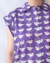 Load image into Gallery viewer, Chirping Birdies Shortees - Soft cotton shirt &amp; shorts loungewear set
