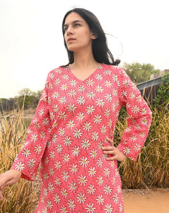 Whoopsie Daisy Kurta Pyjama - Soft Cotton Co-ord Set