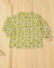 Load image into Gallery viewer, Funky Monkey Green Cotton Kurta for Kids
