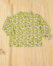 Load image into Gallery viewer, Funky Monkey Green Cotton Kurta Pyjama Set for Kids
