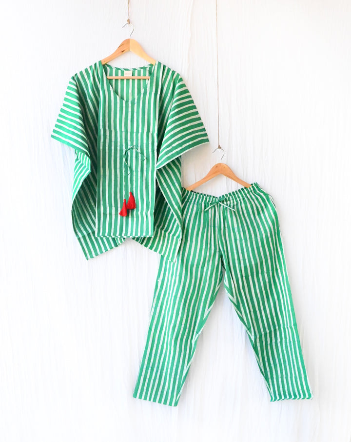 Hari Dhaari Chill Jams - Soft Cotton Pyjama Set