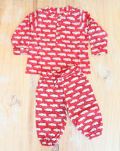 Load image into Gallery viewer, Happy Hippos Cotton Kurta Pyjama Set for Kids-Minor Defect

