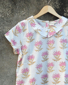 Kamal Cotton Collar Top