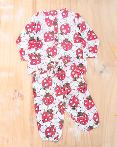 LoveBug Cotton Kurta Pyjama Set for Kids