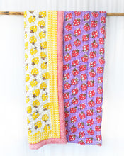 Load image into Gallery viewer, LoveBug Reversible Cotton Quilt
