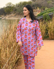 Load image into Gallery viewer, LoveBug Kurta Pyjama - Soft Cotton Co-ord Set
