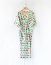 Load image into Gallery viewer, Mint Strawberry Senorita - Soft Cotton Kaftan Dress
