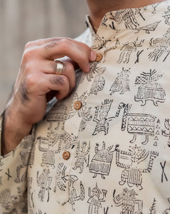 Naach Cotton Men's Kurta