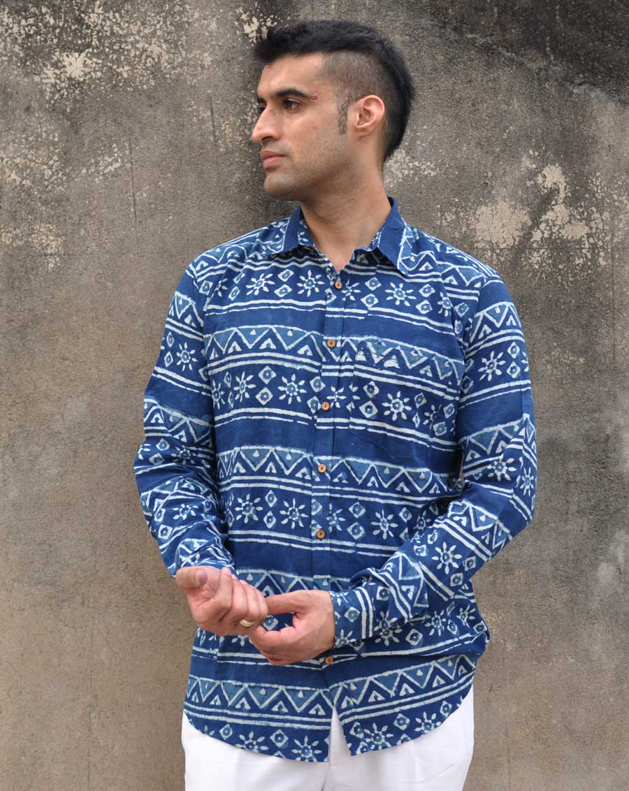 Neel Bhoo Cotton Men’s Shirt