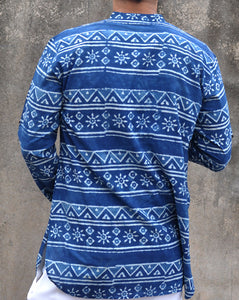 Neel Bhoo Cotton Men's Short Kurta
