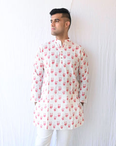 Transistor Owls Cotton Men's Kurta