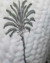 Load image into Gallery viewer, Palm Tree Hand Block Printed Cotton Quilt

