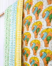 Load image into Gallery viewer, Paradise GOTS Certified Organic Cotton Quilt for Babies/Kids
